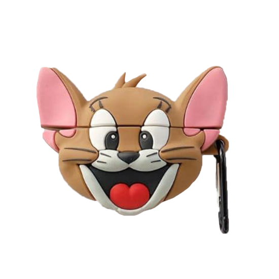 E2M Airpods 1-2 Kılıf Tom ve Jerry Kahverengi E2M Airpods 1-2 Kılıf Tom ve Jerry Kahverengi