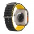 E2M Apple Watch 38-40-41MM KRD-28 Ocean Çift Renkli Sarı Kordon
