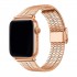 E2M Apple Watch 42-44-45-49MM KRD-29 Metal Rose Gold Kordon