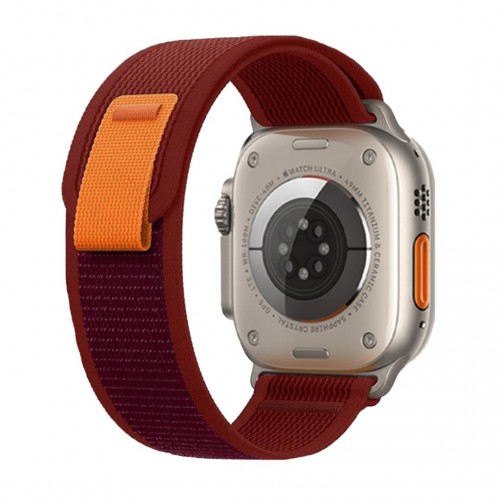 E2M Apple Watch 38-40-41MM KRD-27 Trial Bordo Kordon