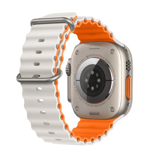 E2M Apple Watch 42-44-45-49MM KRD-28 Ocean Çift Renkli Yıldız Işığı Kordon E2M Apple Watch 42-44-45-49MM KRD-28 Ocean Çift Renkli Yıldız Işığı Kordon