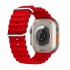E2M Apple Watch 42-44-45-49MM KRD-28 Ocean Kırmızı Kordon
