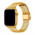 E2M Apple Watch 42-44-45-49MM KRD-29 Metal Gold Kordon