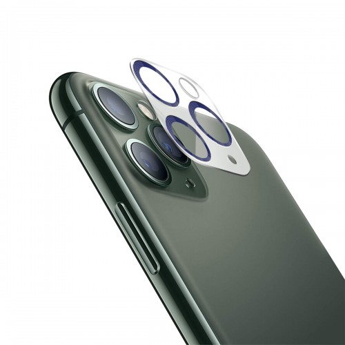 Binano iPhone 11 Pro/11 Pro Max 3D Pro Kamera Koruyucu Mavi