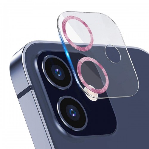 Binano iPhone 12 3D Pro Kamera Koruyucu Pembe