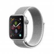 BİPOWER Apple Watch 38-40 mm KRD3 Hasır Kordon Açık Gri