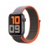 BİPOWER Apple Watch 38-40 mm KRD3 Hasır Kordon Spor Gri
