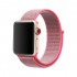 BİPOWER Apple Watch 42-44 mm KRD3 Hasır Kordon Pembe