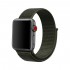 BİPOWER Apple Watch 38-40 mm KRD3 Hasır Kordon Koyu Yeşil