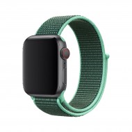 BİPOWER Apple Watch 38-40 mm KRD3 Hasır Kordon Yeşil