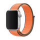 BİPOWER Apple Watch 42-44 mm KRD3 Hasır Spor Turuncu Kordon