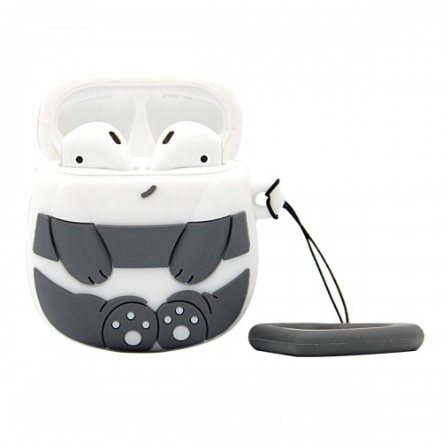 BİPOWER Airpods 1-2 Kılıf Panda