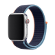 BİPOWER Apple Watch 38-40 mm KRD3 Hasır Spor Lacivert Kordon