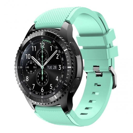 BİPOWER Huawei Watch 20mm KRD12 Frontier Silikon Kordon Turkuaz BİPOWER Huawei Watch 20mm KRD12 Frontier Silikon Kordon Turkuaz