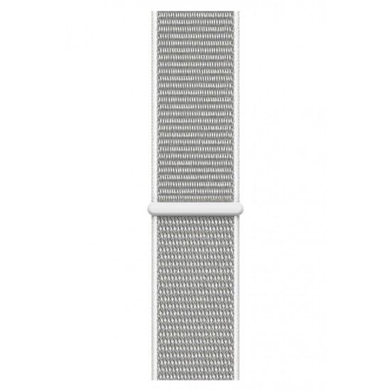 BİPOWER Apple Watch 42-44 mm KRD3 Hasır Kordon Açık Gri