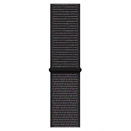 BİPOWER Apple Watch 42-44 mm KRD3 Hasır Kordon Karışık Desenli