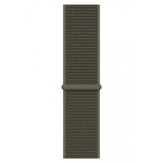 BİPOWER Apple Watch 42-44 mm KRD3 Hasır Kordon Koyu Yeşil