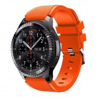 BİPOWER Samsung Watch 22mm KRD12 Frontier Silikon Kordon Nar Çiçeği