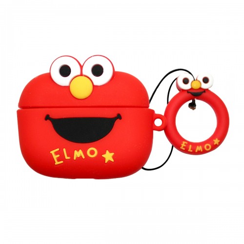 BİPOWER Airpods Pro Kılıf Elmo Kırmızı