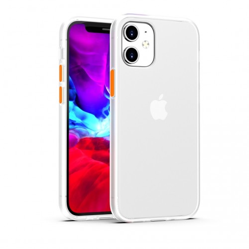 BİKAPAK Elit Enigma iPhone 12 Mini Beyaz Kapak