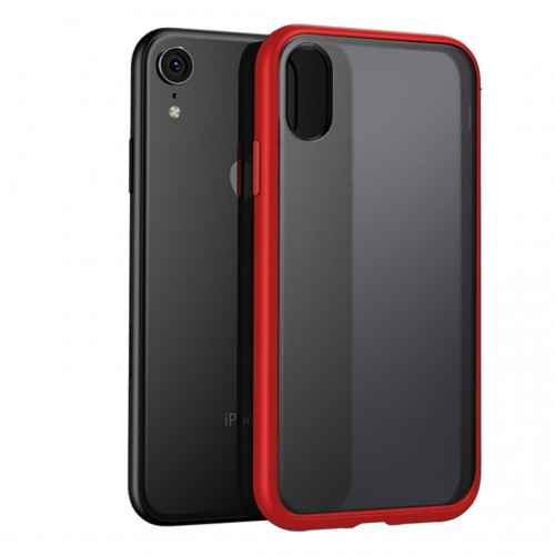 BİKAPAK Elit Enigma iPhone XR Full Kırmızı Kapak