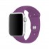 BİPOWER Apple Watch 38-40mm Classic Silikon Kordon Mor