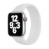 BİPOWER Apple Watch 42-44mm KRD18 Silikon Solo Kordon M Beden Beyaz