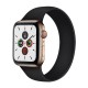 BİPOWER Apple Watch 42-44mm KRD18 Silikon Solo Kordon M Beden Siyah BİPOWER Apple Watch 42-44mm KRD18 Silikon Solo Kordon M Beden Siyah