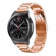 BİPOWER Samsung Watch 20mm KRD5 Klasik Metal Kordon Rose Gold