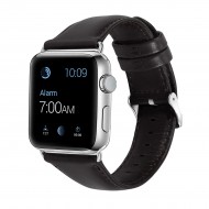 BİPOWER Apple Watch 38-40mm KRD10 Deri Kordon Acı Kahve