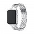 BİPOWER Apple Watch 38-40mm KRD16 Metal Kordon Gümüş