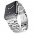 BİPOWER Apple Watch 42-44mm KRD5 Klasik Metal Kordon Gümüş