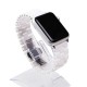 BİPOWER Apple Watch 42-44mm KRD8 Seramik Kordon Beyaz