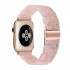 BİPOWER Apple Watch 42-44mm KRD25 Resin Şeker Pembe Kordon