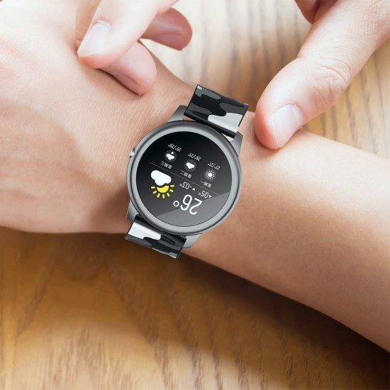 BİPOWER Samsung Watch 20mm KRD24 Kamuflaj Kordon BİPOWER Samsung Watch 20mm KRD24 Kamuflaj Kordon