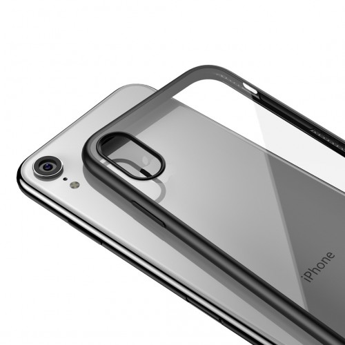 BİKAPAK Elit Shine iPhone XR Kapak Full Kırmızı