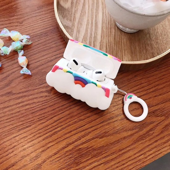 BİPOWER Airpods Pro Kılıf Gökkuşağı BİPOWER Airpods Pro Kılıf Gökkuşağı