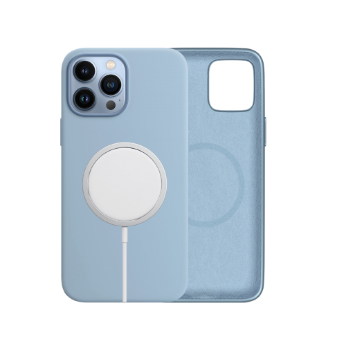 BİKAPAK Magsense Iphone 13 Pro Max Blue Fog Kapak