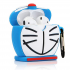 BİPOWER Airpods 1-2 Uyumlu Kılıf Doraemon Mavi