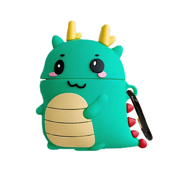 BİPOWER Airpods 1-2 Uyumlu Kılıf Mini Dragon Yeşil BİPOWER Airpods 1-2 Uyumlu Kılıf Mini Dragon Yeşil