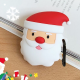 BİPOWER Airpods 1-2 Uyumlu Kılıf Noel Baba Beyaz BİPOWER Airpods 1-2 Uyumlu Kılıf Noel Baba Beyaz