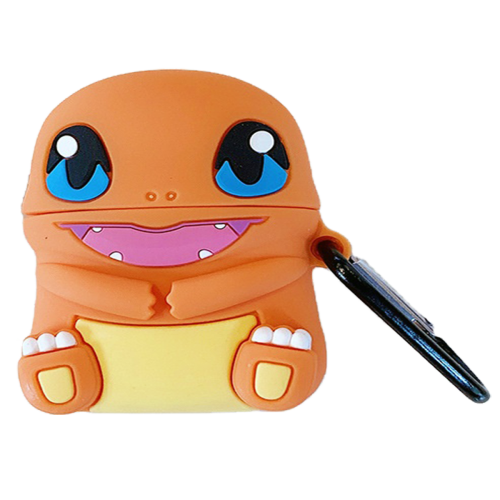 BİPOWER Airpods Pro Kılıf Charmander Turuncu