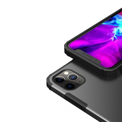 BİKAPAK Elit Mist iPhone 12 Pro Max Opak Siyah Kapak