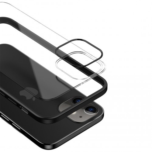 BİKAPAK Elit Shine iPhone 12 Pro Max Kapak Siyah