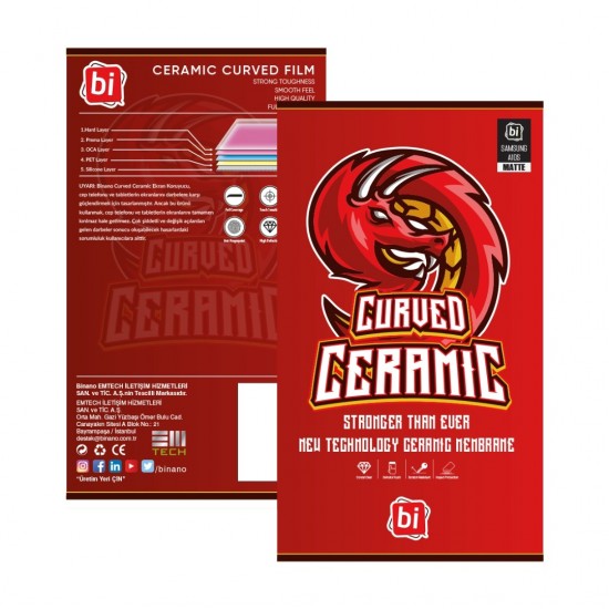 BİNANO Curved Ceramic Matte Samsung A10S Nano Ekran Koruyucu BİNANO Curved Ceramic Matte Samsung A10S Nano Ekran Koruyucu