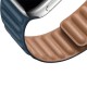 BİPOWER Apple Watch 38-40mm KRD14 Deri Kordon Lacivert