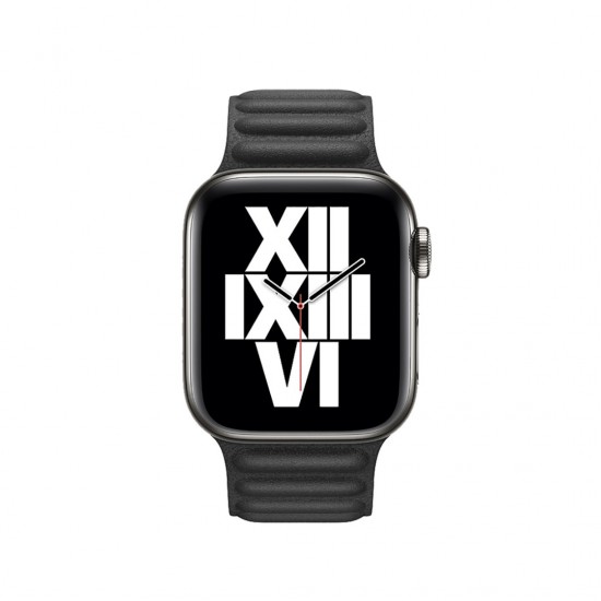 BİPOWER Apple Watch 38-40mm KRD14 Deri Kordon Turuncu BİPOWER Apple Watch 38-40mm KRD14 Deri Kordon Turuncu