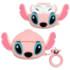BİPOWER Airpods Pro Uyumlu Kılıf Stitch Pembe BİPOWER Airpods Pro Uyumlu Kılıf Stitch Pembe