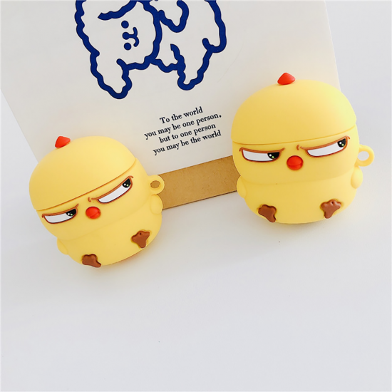 BİPOWER Airpods 1-2. Nesil Uyumlu Kılıf Kırgın Civciv Sarı BİPOWER Airpods 1-2. Nesil Uyumlu Kılıf Kırgın Civciv Sarı