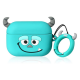 BİPOWER Airpods Pro Uyumlu Kılıf Dev Monster Mavi BİPOWER Airpods Pro Uyumlu Kılıf Dev Monster Mavi